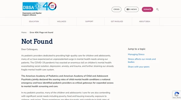 DBSA Online Support Groups